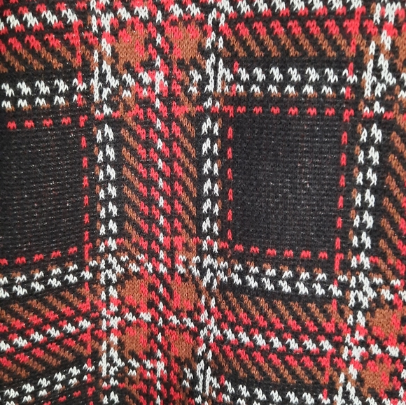 Torrid Plaid Cropped Cotton Sweater NWOT - Picture 8 of 10